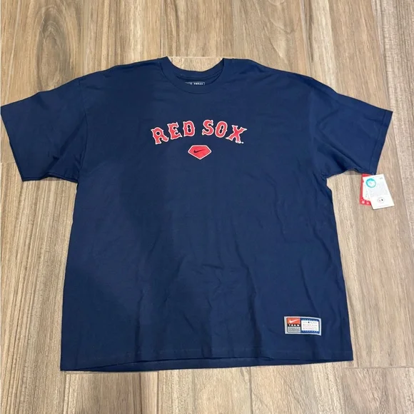 Nike Navy Red Sox Short Sleeve Tee. Men’s Size XXL. New With Tags - NWT - Picture 2 of 9